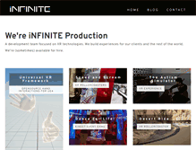 Tablet Screenshot of infinite.cz